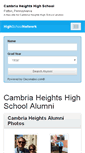 Mobile Screenshot of cambriaheightshighschool.com